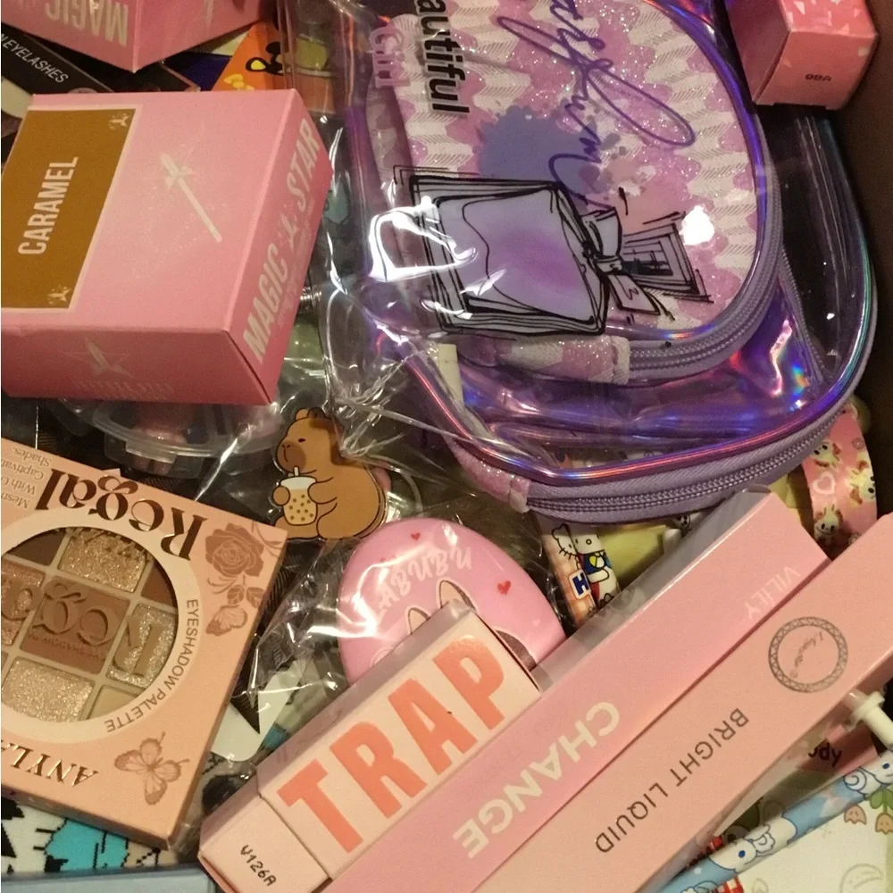 Wholesale mixed Sanrio and cosmetics lot 100pcs